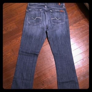 Dark wash jeans